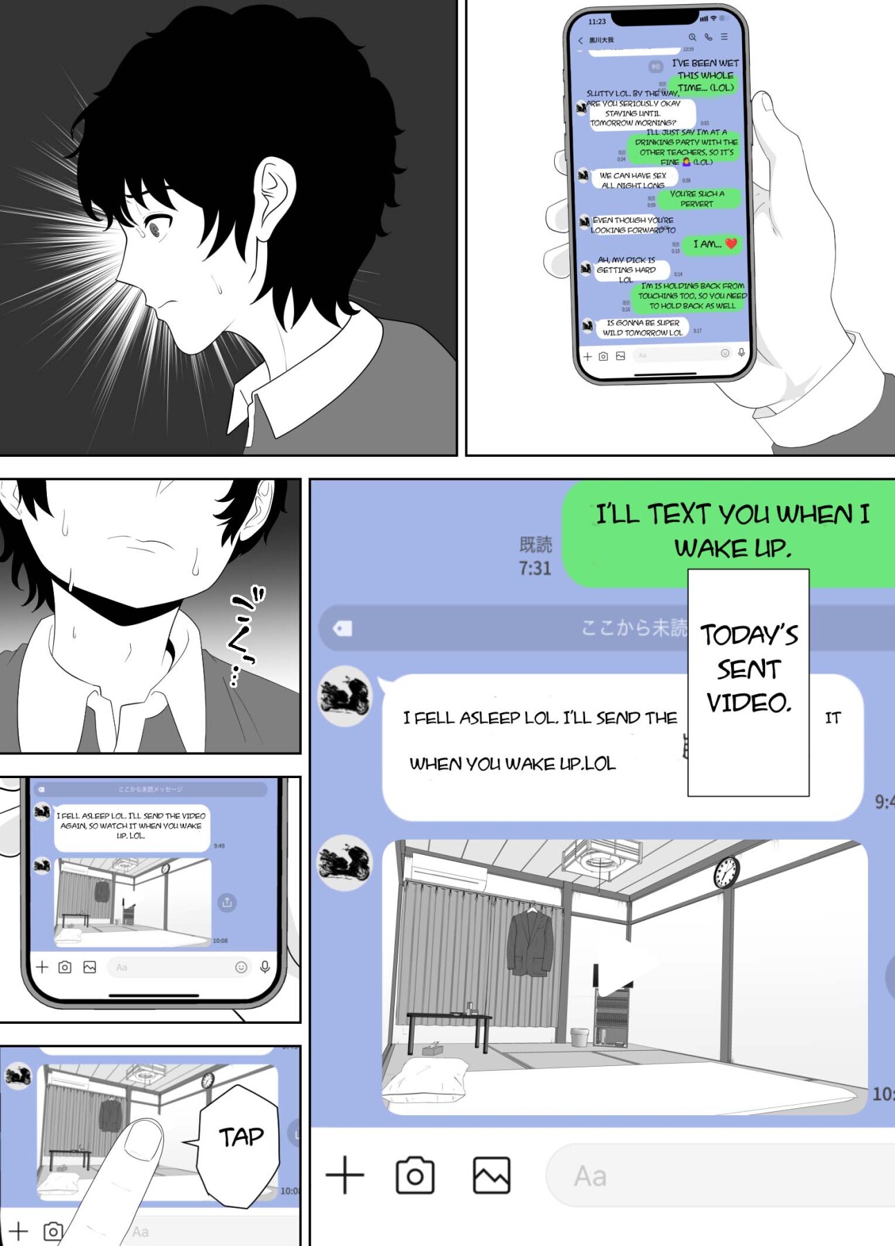 Hentai Manga Comic-Fallen mother after school-Read-68